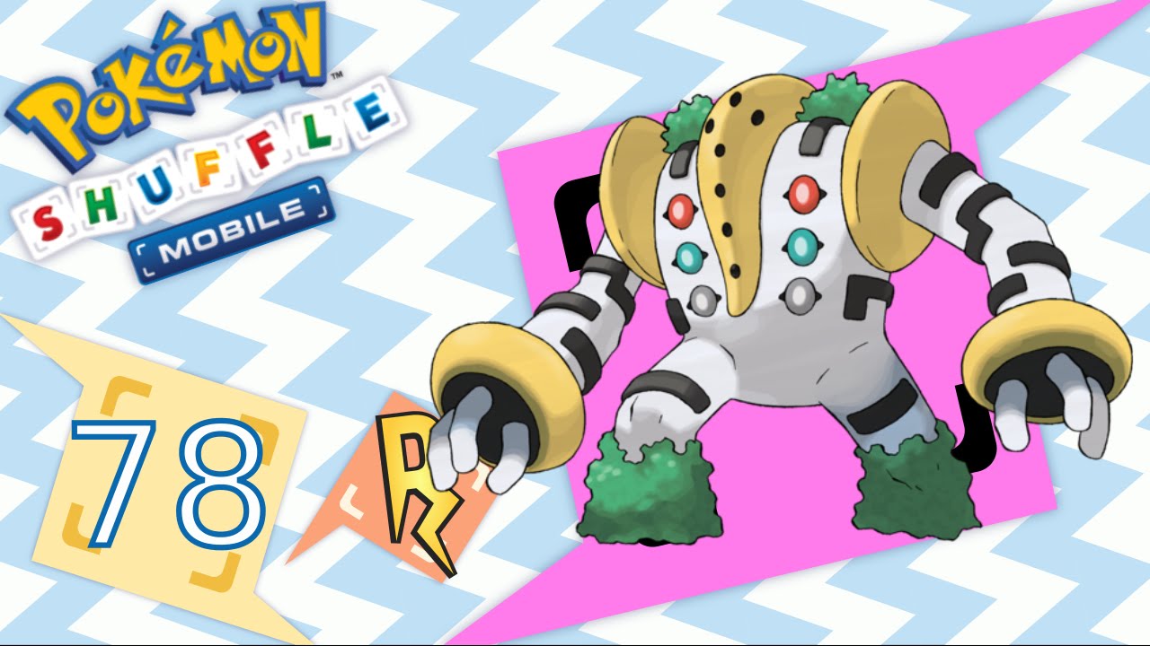 Pokémon Shuffle Mobile - ¡REGIGIGAS! El último por fin.