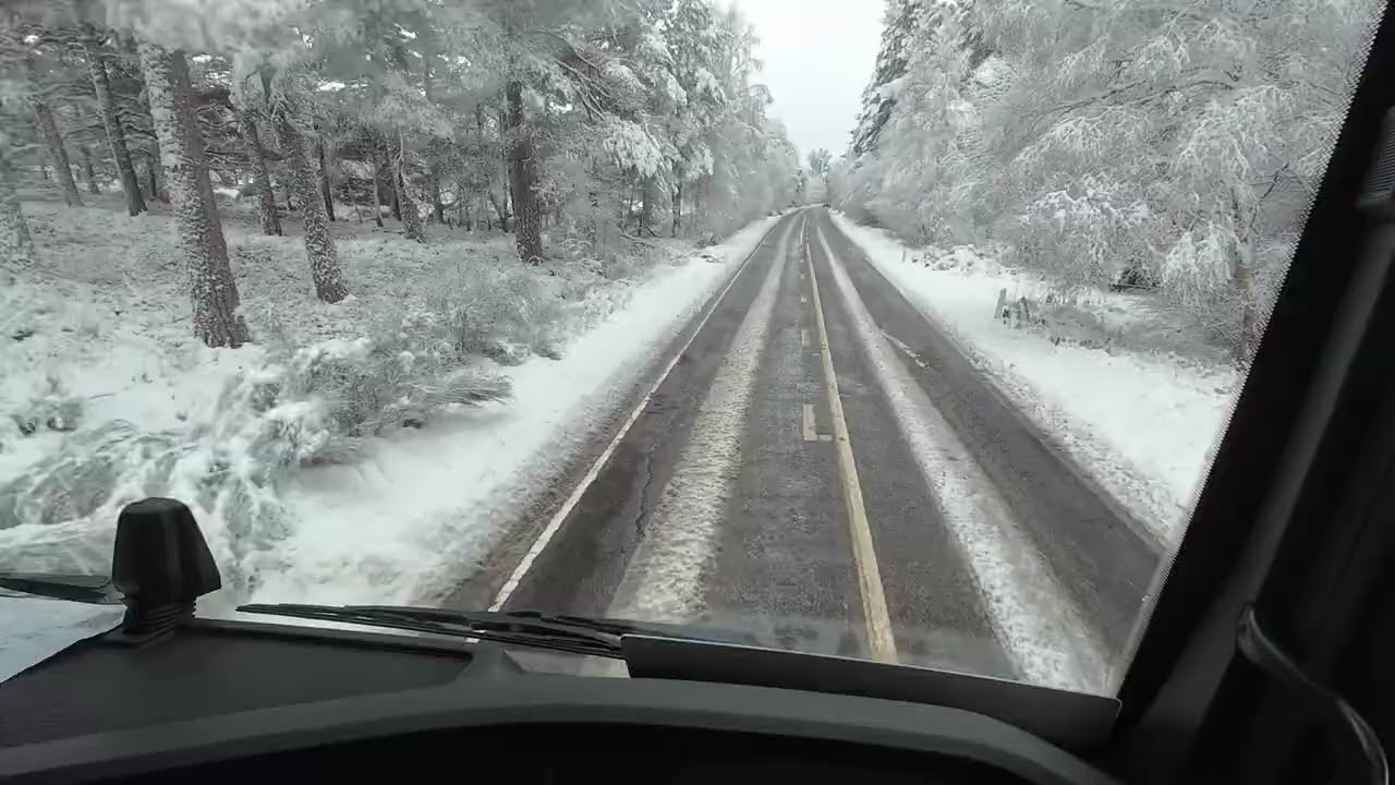 Winter has arrived! Ice road trucker edition