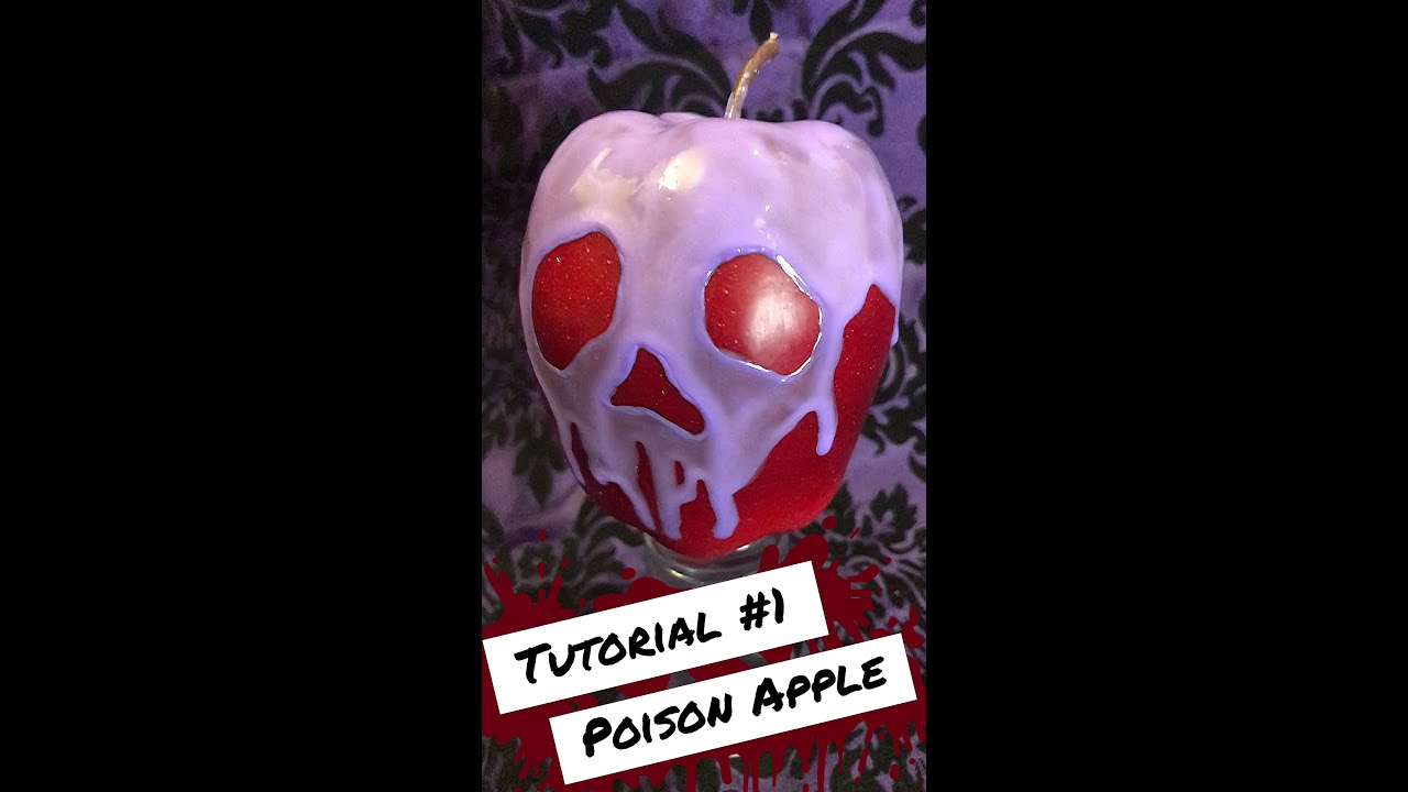 Halloween Crafting Tutorial - Poison Apple