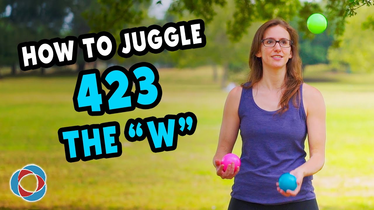 How to juggle 423 and THE W - Beginner Juggling Tutorial