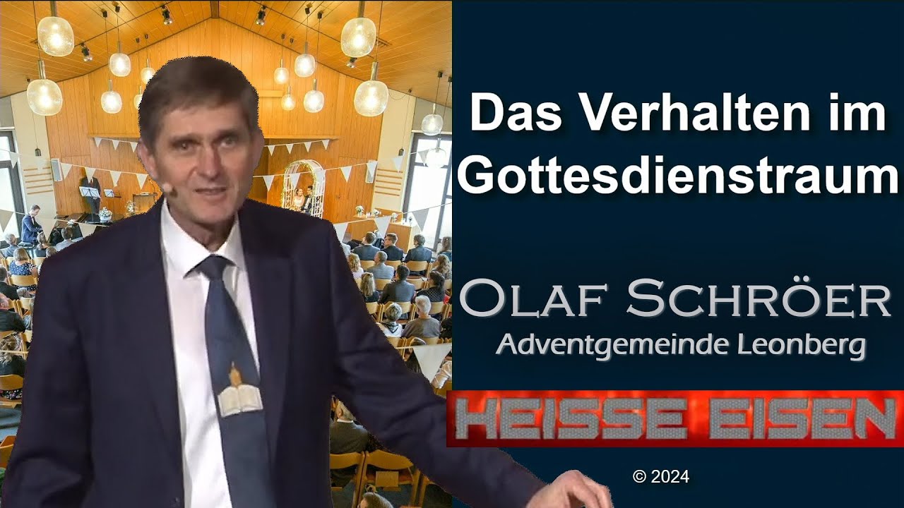 Verhalten im Gottesdienstraum - Heisse Eisen 07 - Olaf Schröer