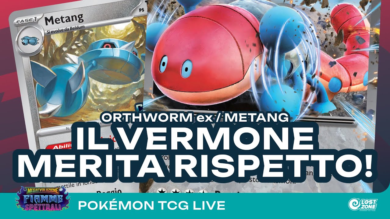 Orthworm ex/Metang | IL VERMONE PIAZZA UNA TOP8 INCREDIBILE | Pokémon TCG Live
