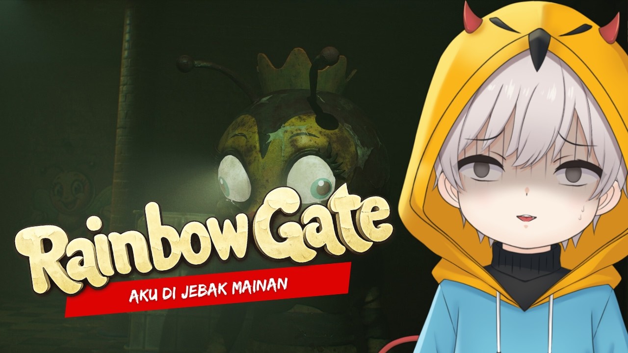AKU AKAN MENAMATKAN GAME HORROR HARI INI - Rainbow Gate #shorts