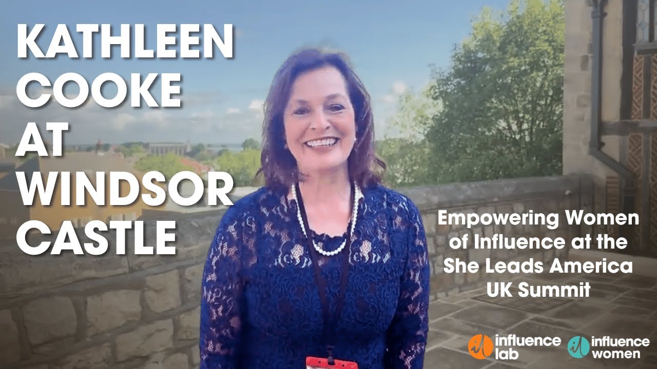 Kathleen Cooke at Windsor Castle |  Empowering Women of Influence at the She Leads America UK Summit