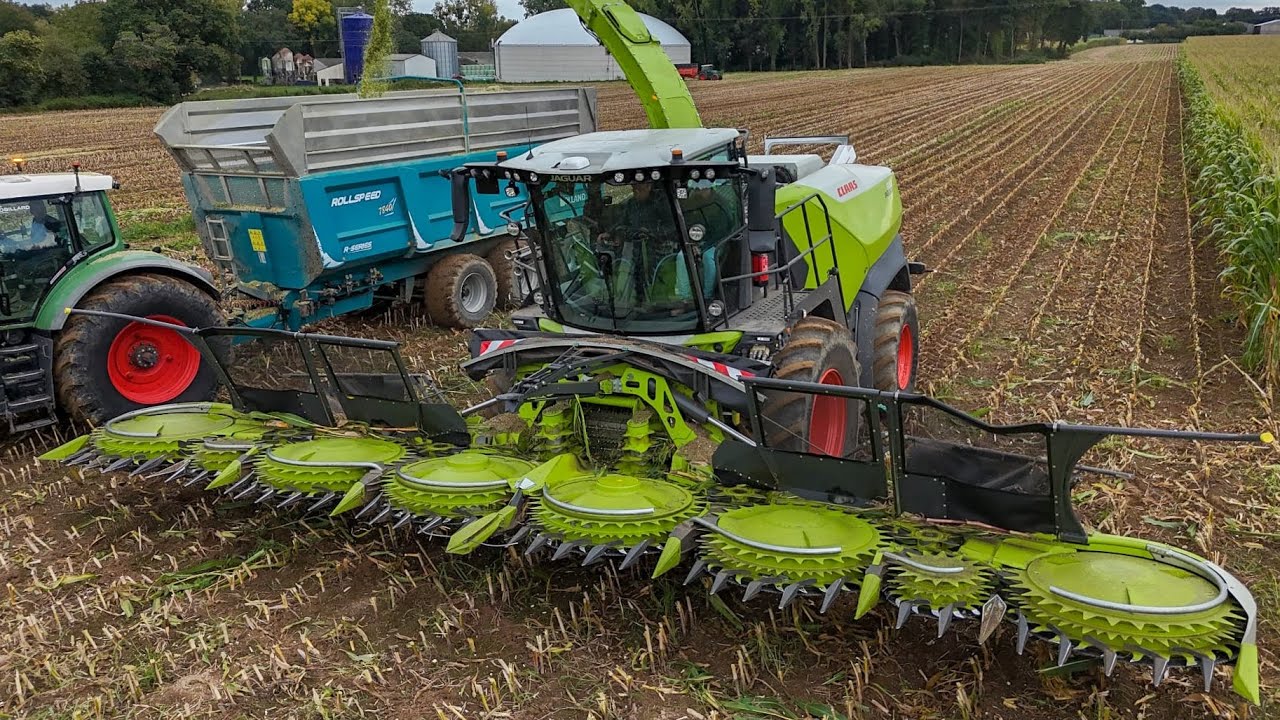 🇫🇷 Nouvelle Claas Jaguar 1100 & Orbis 14 rangs 🤩 - Ensilage 2025🌽