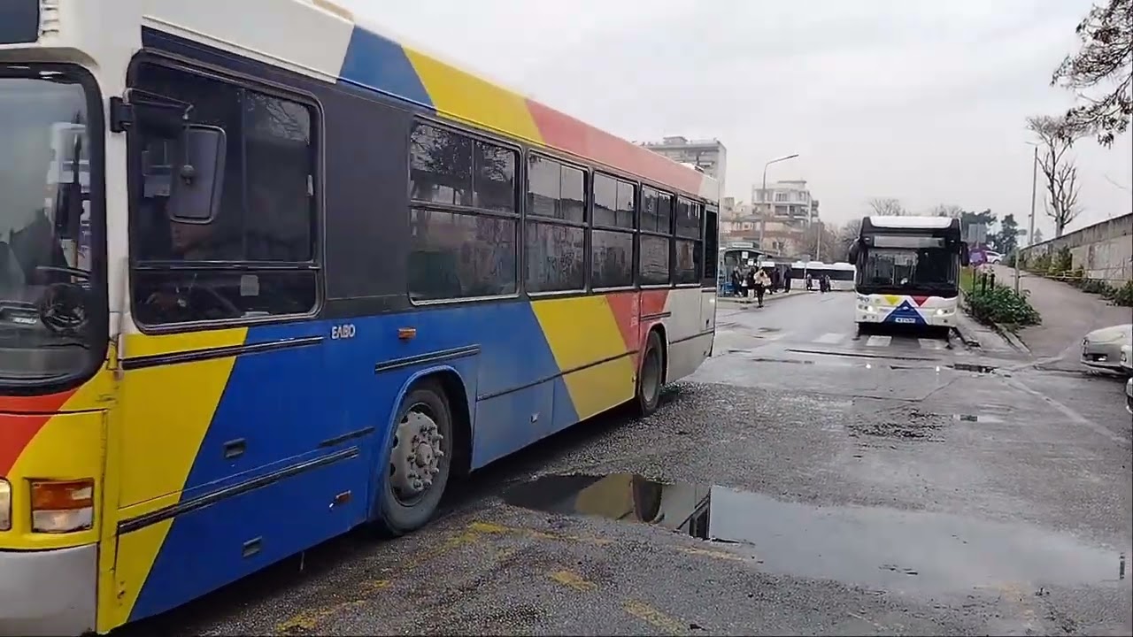Λίγα λεωφορεία Ο.Α.Σ.Θ. & Κ.Τ.Ε.Λ. από εκεί εδώ καί εκεί 