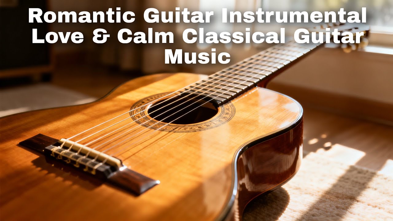 Romantic Guitar Instrumental – Love & Calm Classical Guitar Music