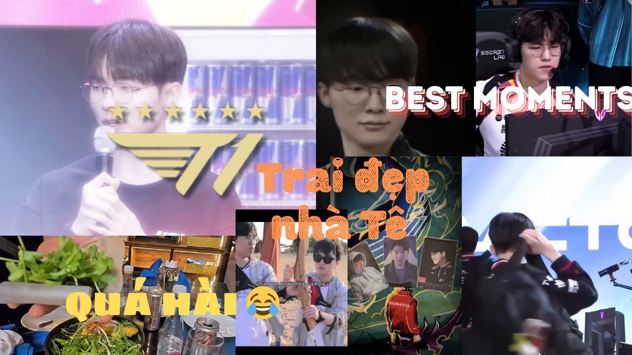 ⭐T1 TikTok Compilation | Tổng Hợp Khoảnh Khắc Vui Nhộn & Edit Đỉnh Cao Part 2⭐