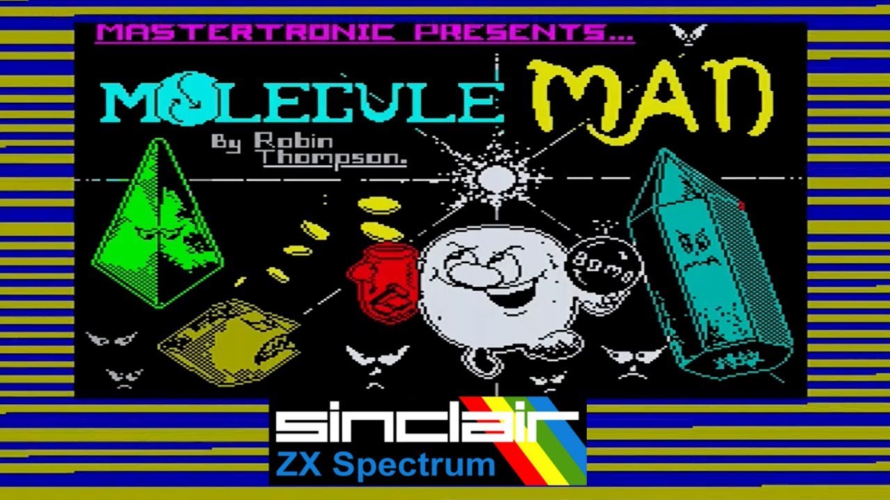 ZX Spectrum Games - Molecule Man