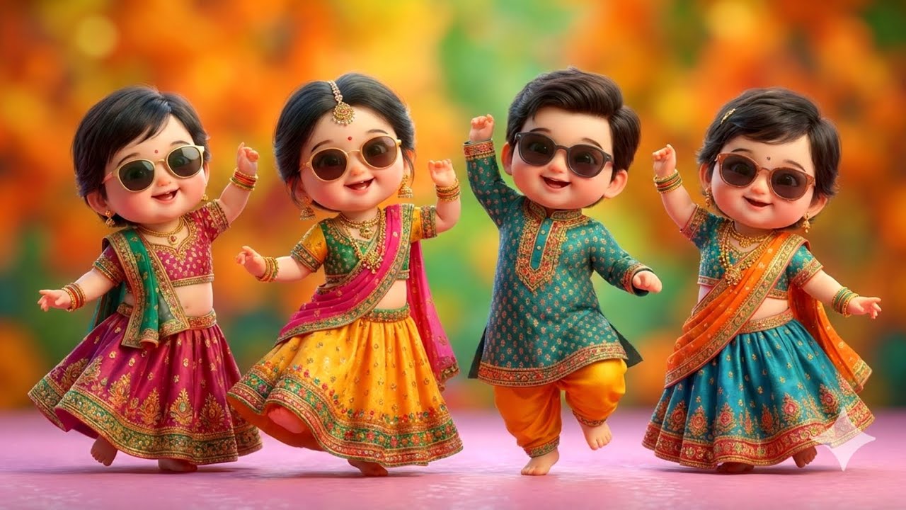 😍 Most Cute Babies Dance Party on Latest Trending Songs 🎉💖 #ai_cartoons_star 