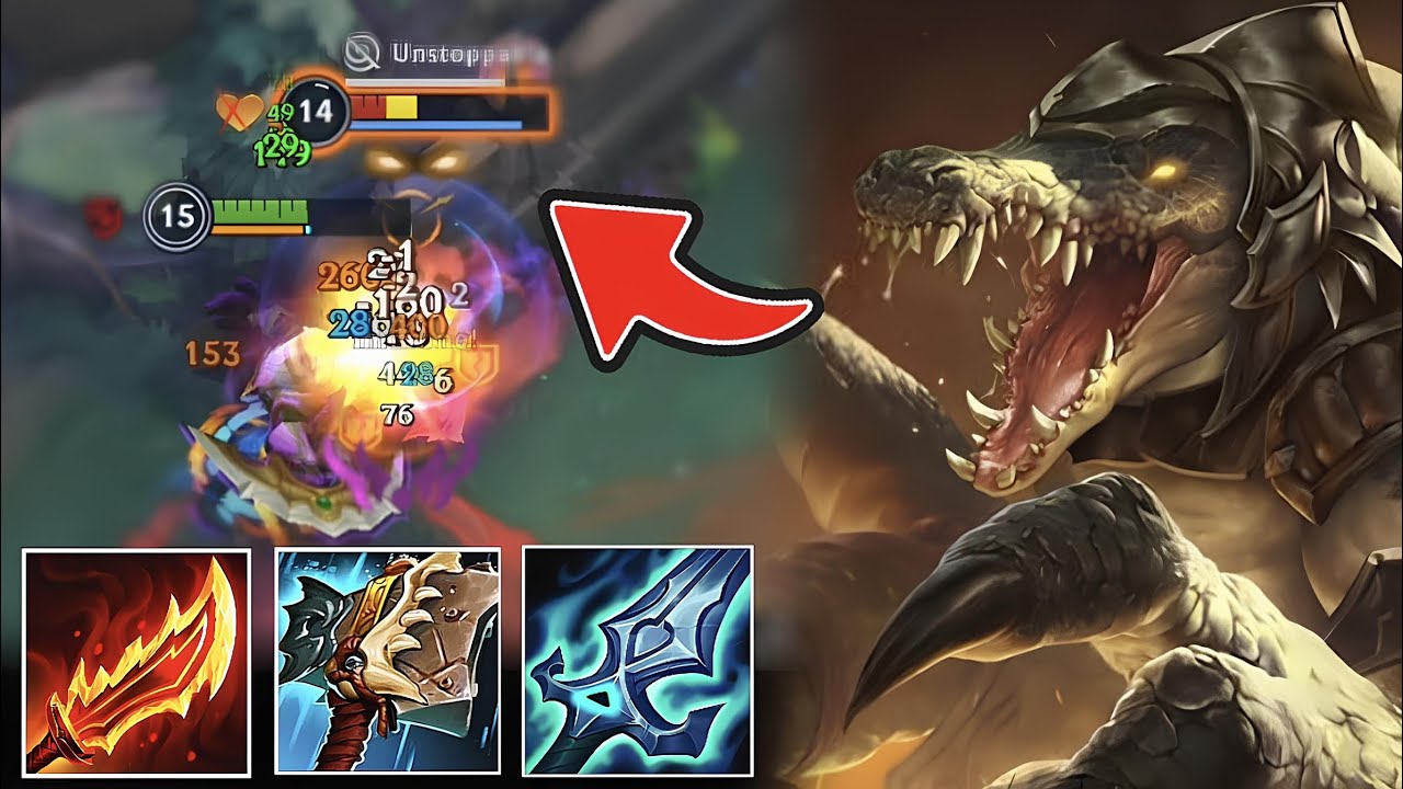 MACHINE GUN Renekton Should Be ILLEGAL! Wild Rift Renekton Gameplay