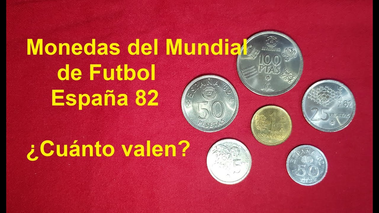 Monedas del Mundial de Futbol Espa&ntilde;a 82 - Pesetas