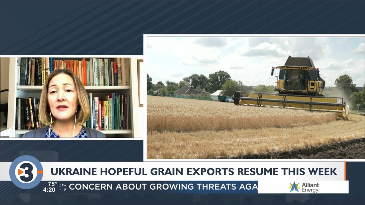 Ukraine hopes to resume grain exports this week