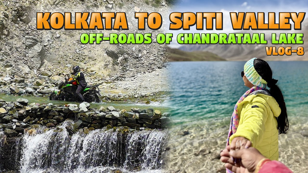 Deadly Off-Roads of Chandrataal, Spiti Valley | Bike trip to Spiti Valley 
