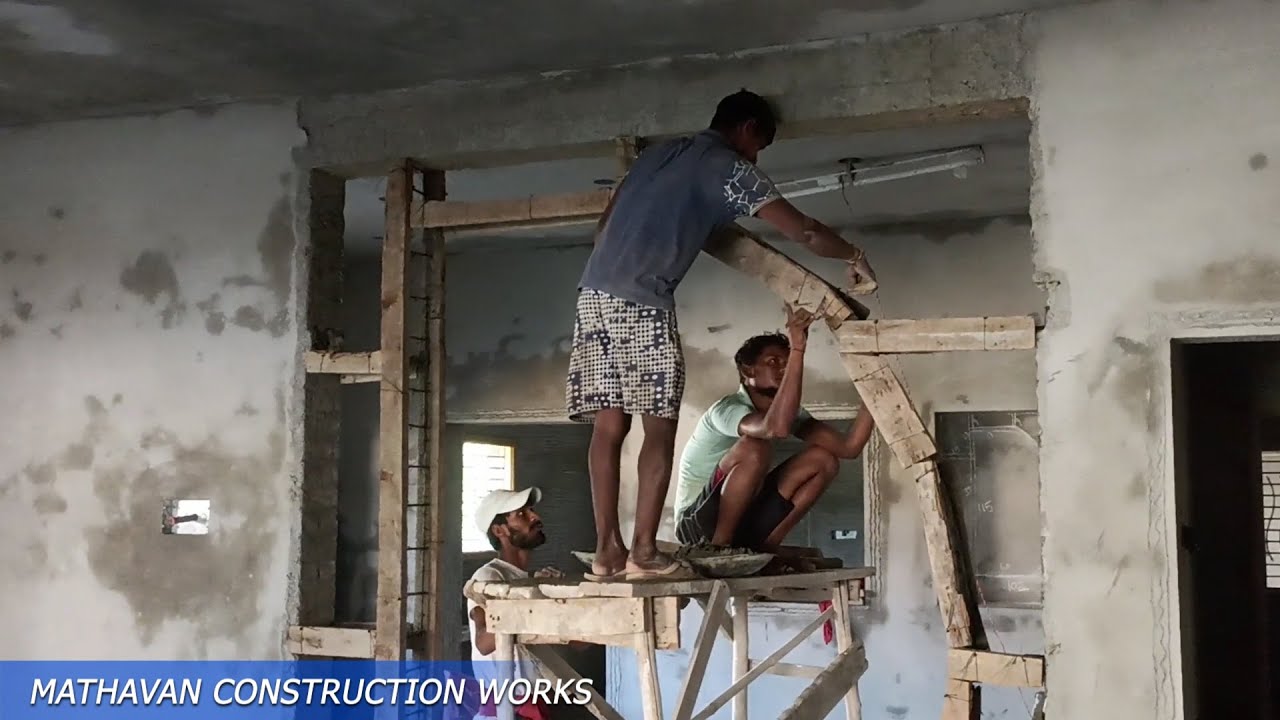 DINING ARCH DESIGN TECHNIC | CHICKEN MESH WORK SIZE 8*8.5 | PART 01@mathavanconstructionworks1390