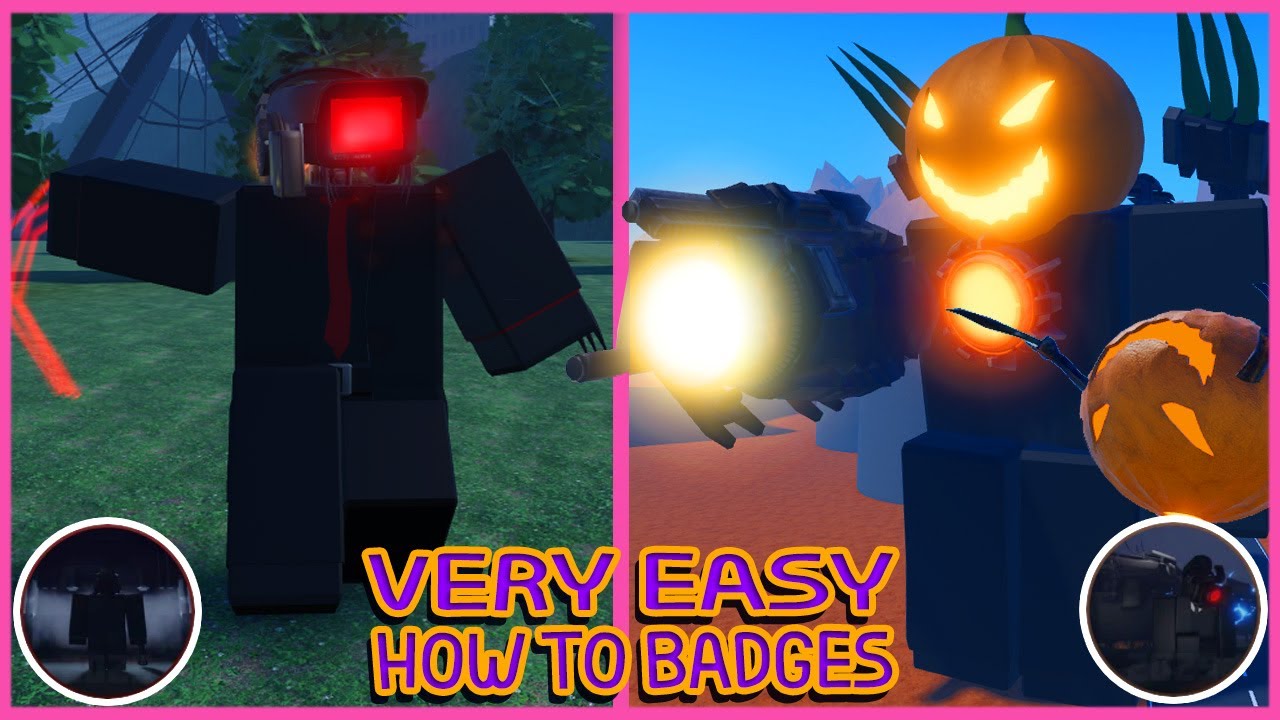 Roblox Update - How to get 2 Badges in Simple Skibidi RP