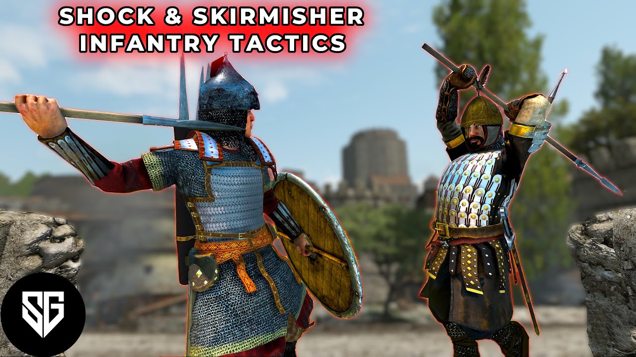 Shock & Skirmisher Infantry Tactics - Bannerlord Battlefield Tactics Guide