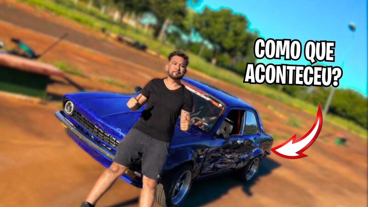 O PIOR ACONTECEU! BATI MEU CARRO NO PRIMEIRO TREINO DE 2026