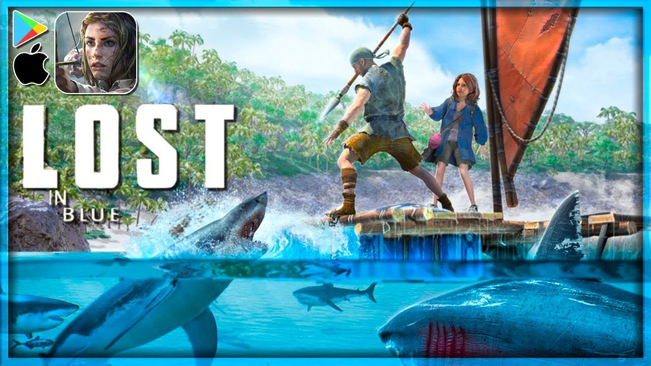 LOST IN BLUE Gameplay Walkthrough - Zombie Survival Horror! | Mobile Android iOS English Global