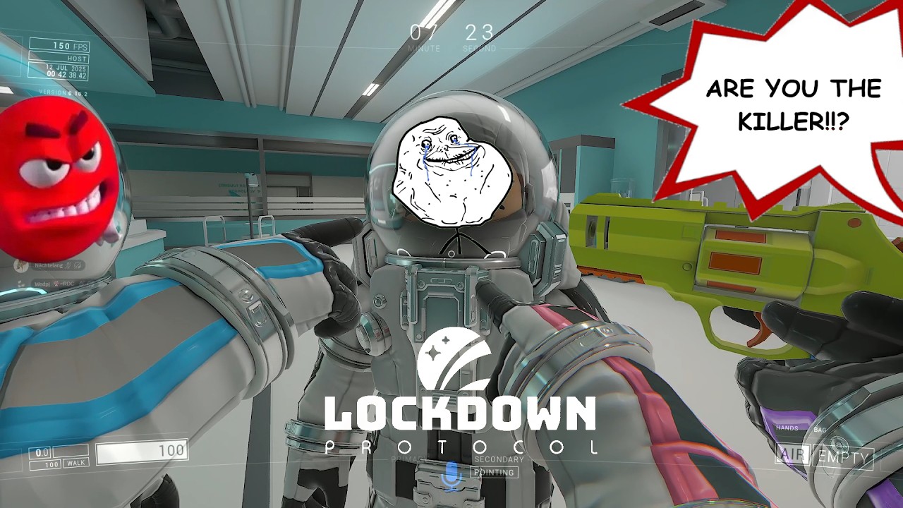 One of these astronauts are lying. | Lockdown Protocol