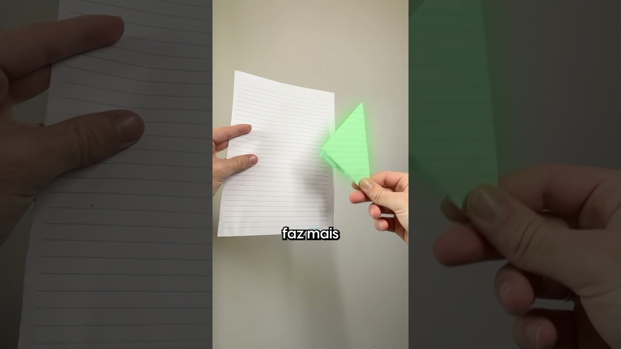 como fazer um papel que estoura