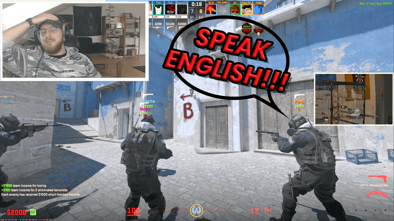 Teammate geht komplett CRASHOUT... (musste ihn muten)