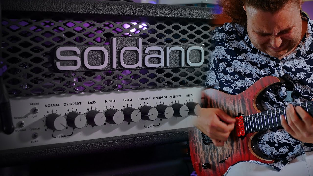Британец притворяется, что находится в отпуске с Soldano SLO30