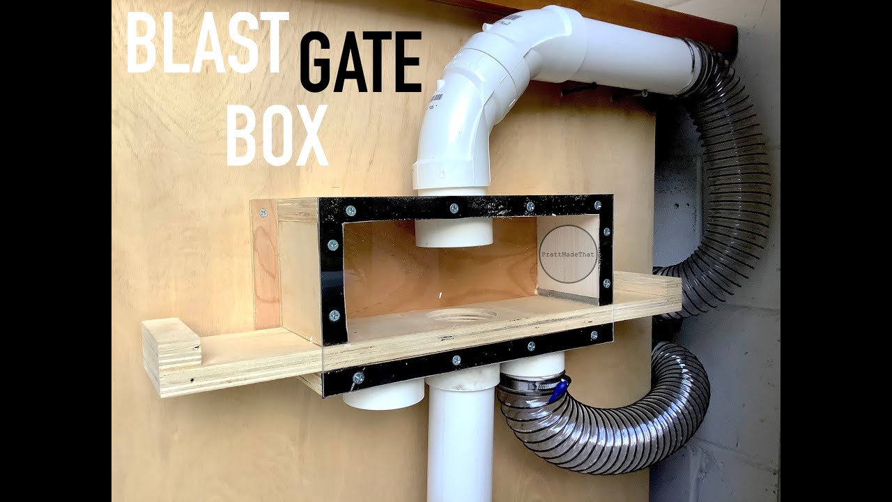 Blast Gate Box with 2