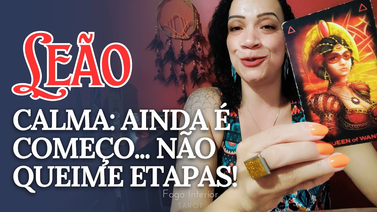 ♌LEÃO AMOR❤️‍🔥ESSA PAIXÃO TEM TUDO PRA EVOLUIR, MAS PRECISA CONFIAR! VAI COM CALMA... INTUIÇÃO FORTE