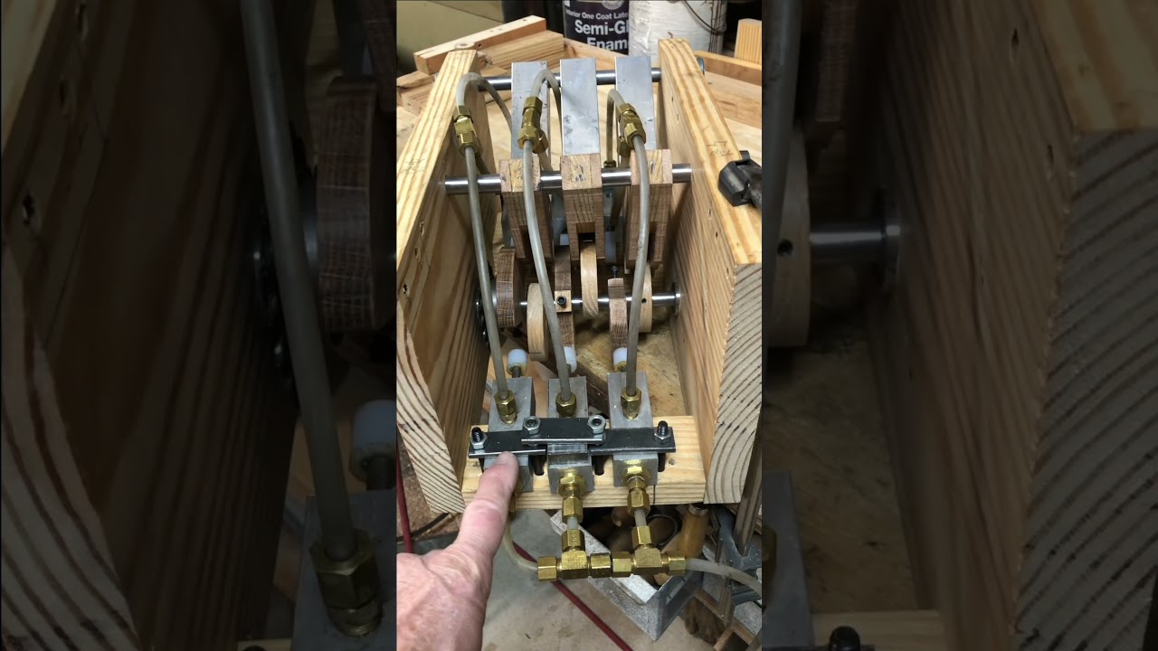 Compressed Air Engine Pusher Arm Prototype   11-7-21