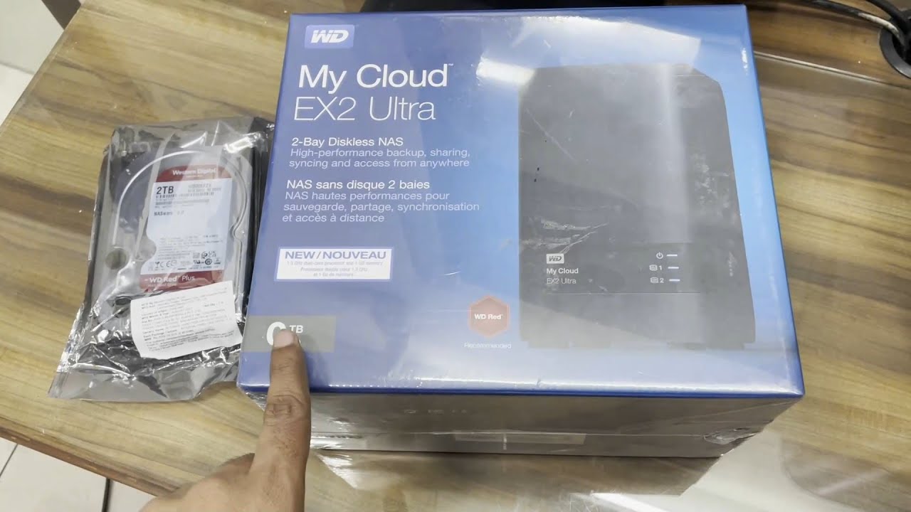 Wd Ex2 Ultra Nas Cloud Drive Unboxing & Configure Review Best Drive (Hindi)