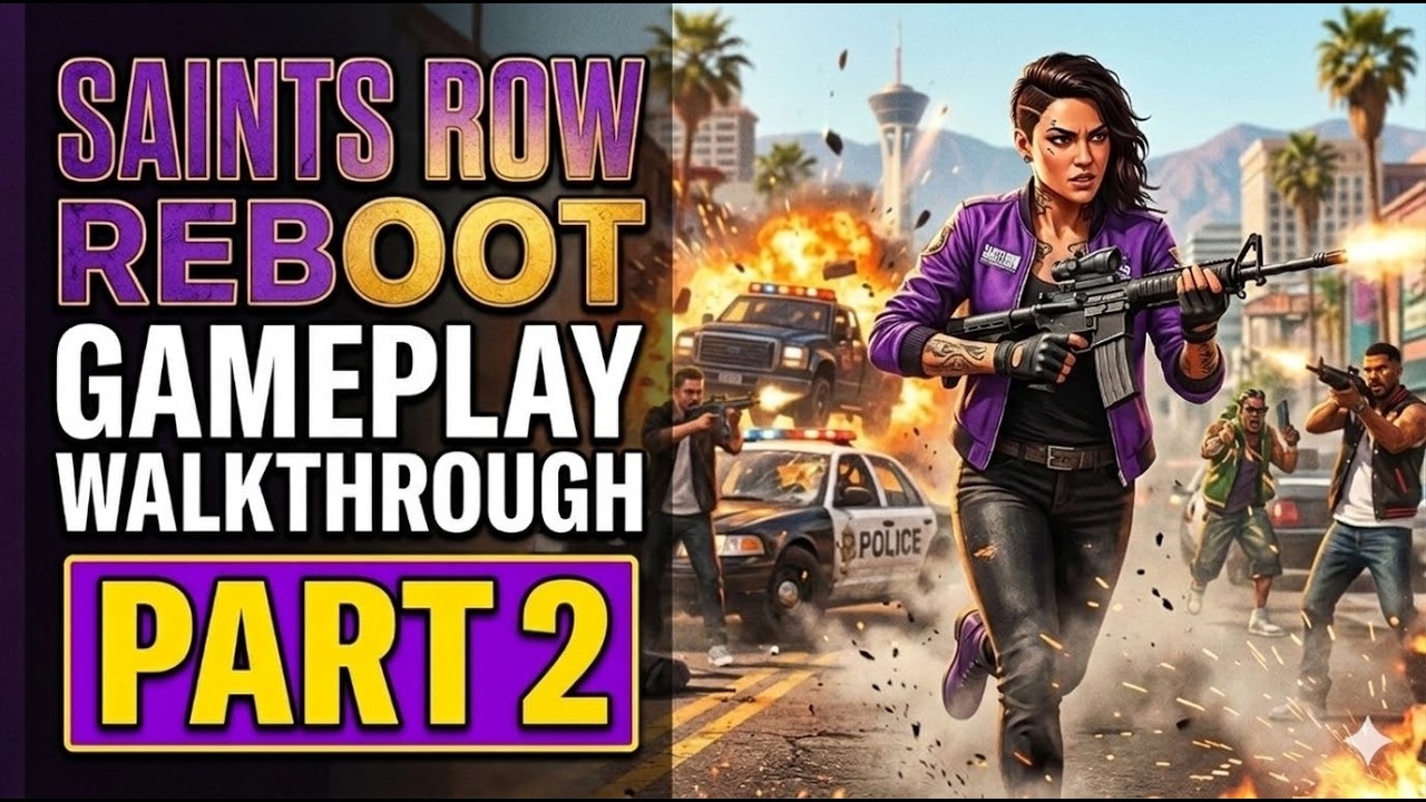 Saints Row Reboot - Gameplay Walkthrough - Part 2 - 1440p 60fps