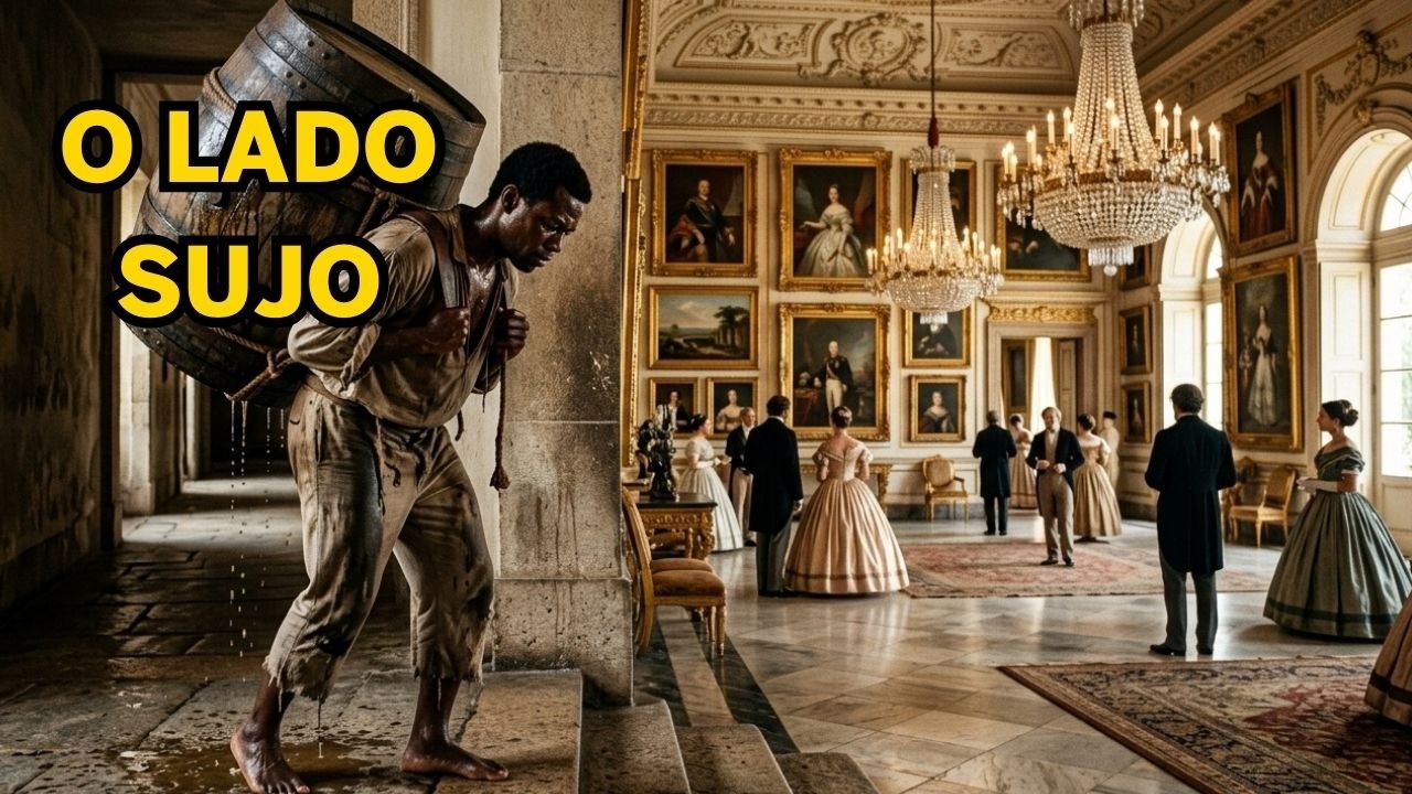 Como Eles Realmente Viviam no Palácio Imperial do Brasil em 1855 (Reconstrução IA)