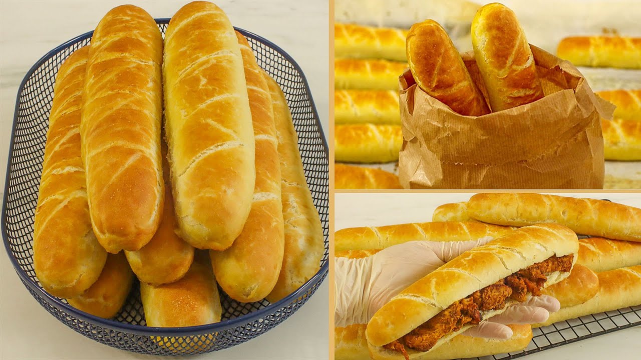لن تشتري الخبز بعد اليوم خبز الصمون 🥖 بثلاث مكونات حضريه بفرنك بنتيجة لا تصدق