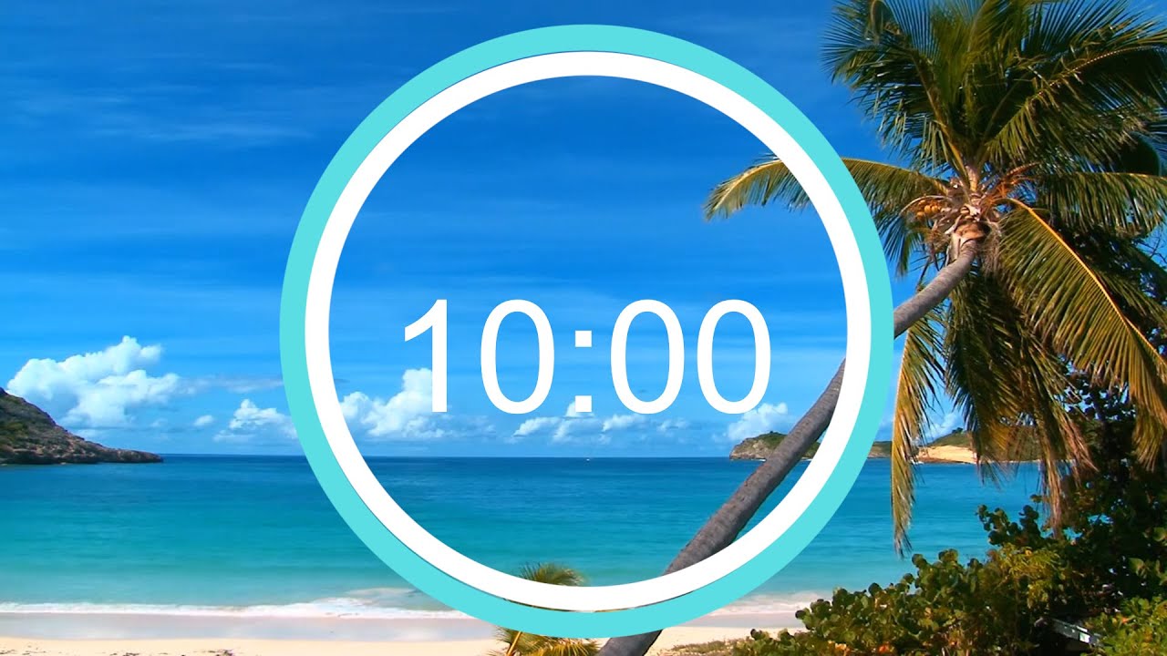 10 MINUTE TIMER SUMMER Themed/ Beach and TROPICAl!