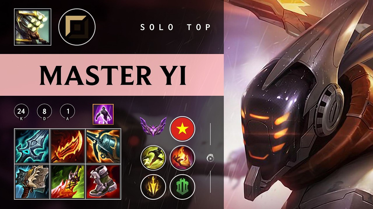Master Yi Top vs Garen - VN Master Patch 26.03