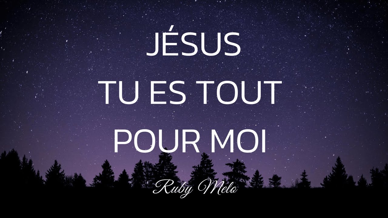 You Are My All In All (French version) | Jésus, tu es tout pour moi (Video lyrics) | Ruby Melo
