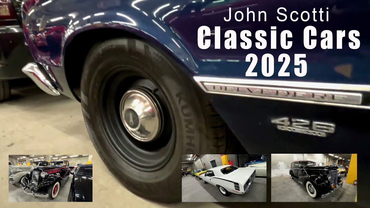 2025 John Scotti Classic Cars garage