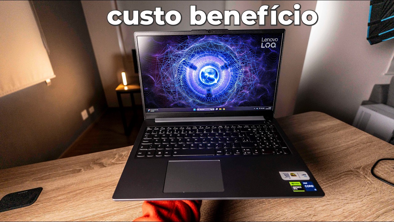 comprei o Notebook Gamer Custo Benefício do Momento !!! Lenovo LOQ Essential com RTX 3050