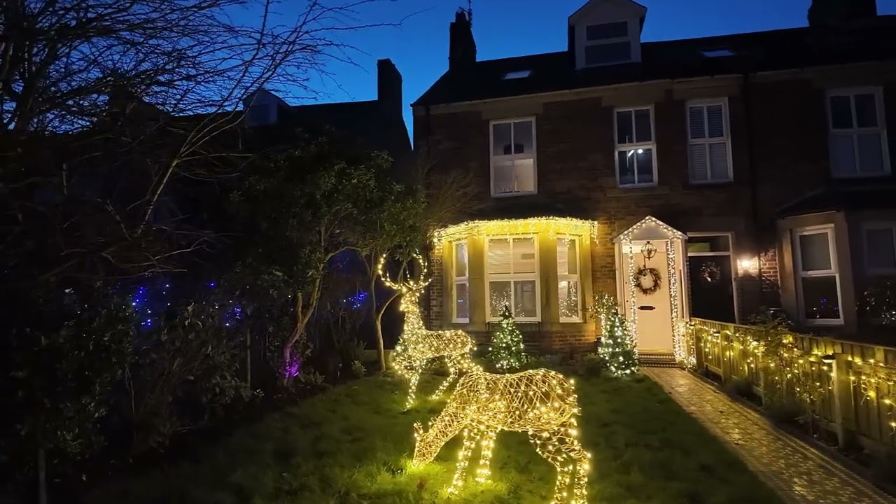 Morpeth homes light up dark December nights