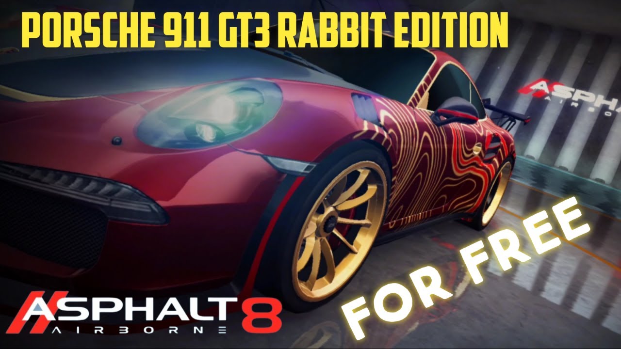 HOW I WON THE PORSCHE 911 GT3 RABBIT EDITION I Asphalt 8