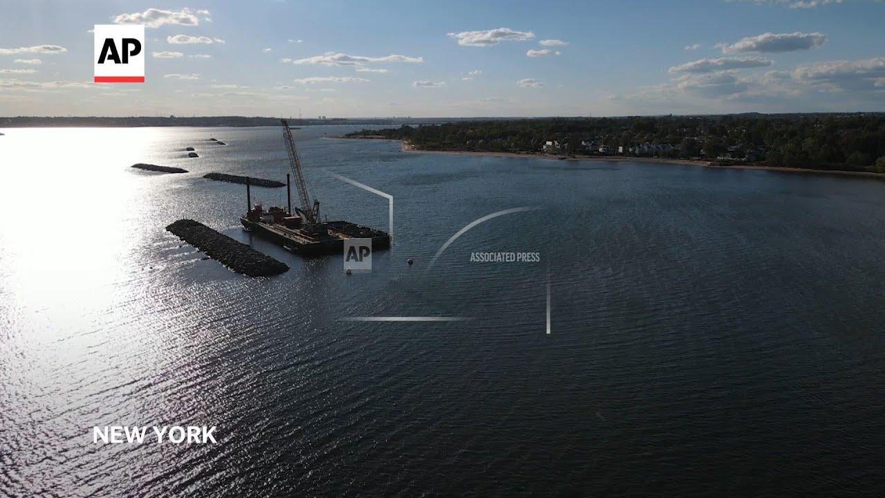 Construction nearly complete at Staten Island offshore breakwaters to blunt hurricane waves