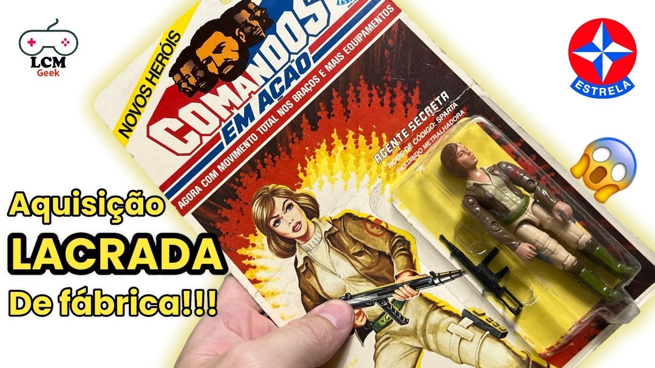 Comandos em A&ccedil;&atilde;o Estrela | Agente Secreta lacrada de F&aacute;brica! | Gi Joe