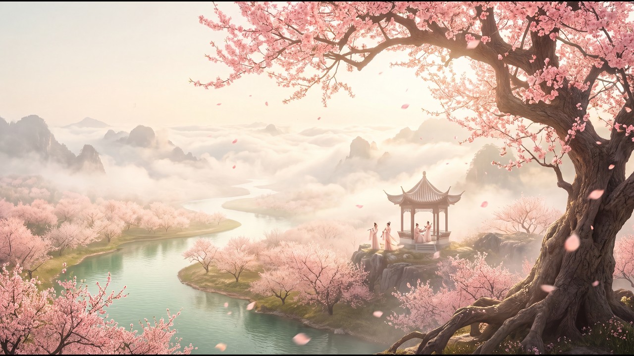 Traditional Chinese Music for Deep Focus, Relaxation & Inner Peace (4K Visual Journey)