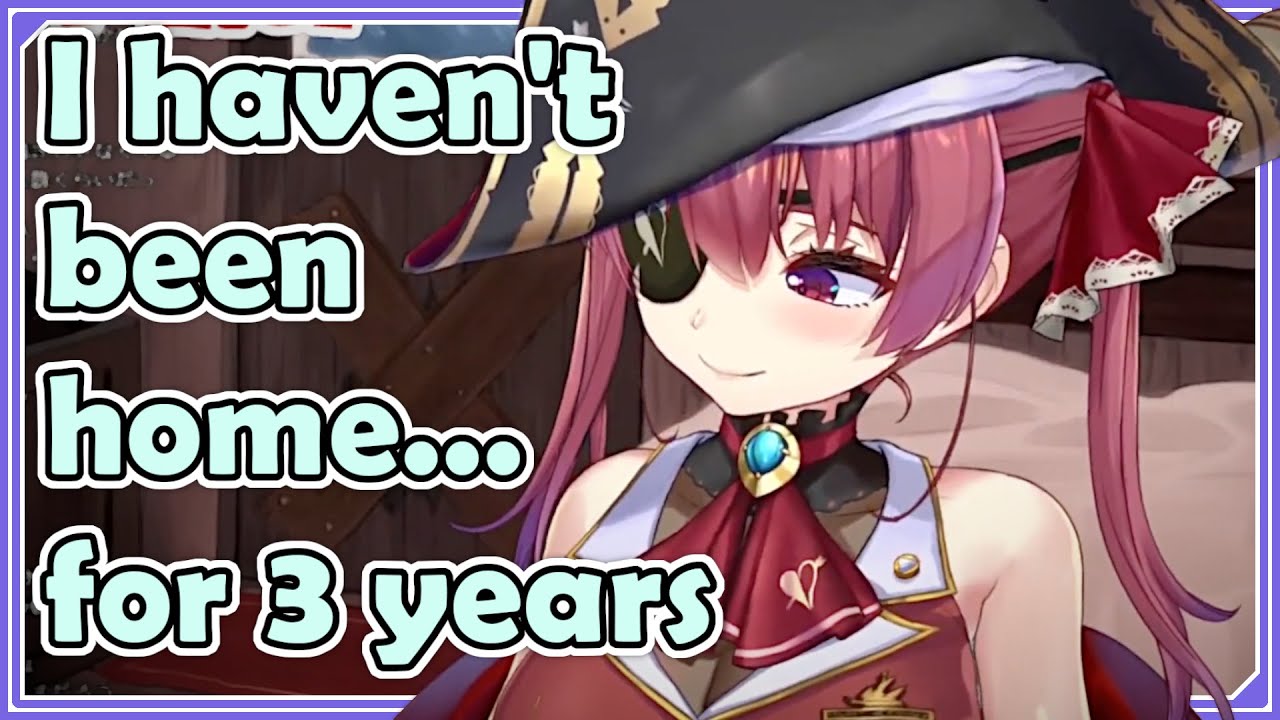 Marine Hasn't Returned Home for 3 Years + Why Her Sister Won't Use Social Media [ENG sub] [Hololive]