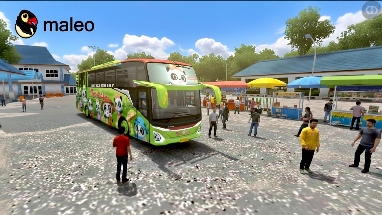 JetBus 5 Bus Simulator Indonesia✅Droped Pessangers To Destination Realistic Gameplay 🎮🌏(Android/iOS)
