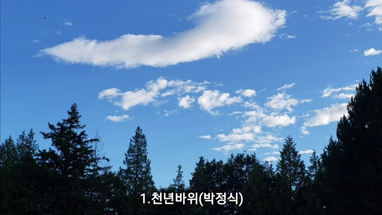 🍁1.천년바위(박정식) 2.칠갑산(주병선) 3.백년의 약속(김종환) 4.바램(노사연) 5.인연(이선희) 6.같이 걸을까(이적)