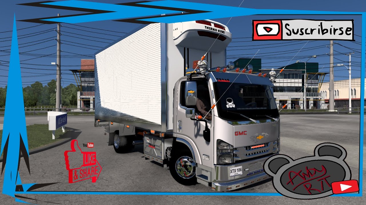 American Truck Simulator 1.57,  Chevrolet NPR 2018