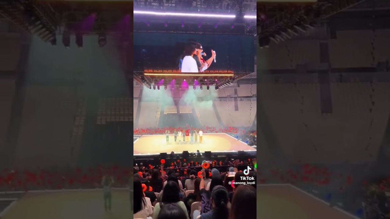 TWICE - at PH Arena so excited fans soundcheck and aircheck #twice #kpop #bulacan #philippines