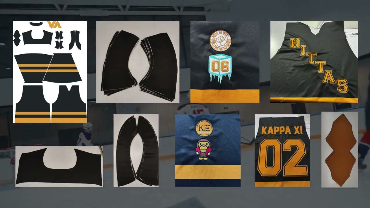 Black Ice Hockey Jerseys: Built for Performance & Style (Tackle Twill & Embroidery)